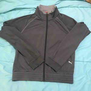 RARE Y2K Puma Zip Front Mock Neck Jacket